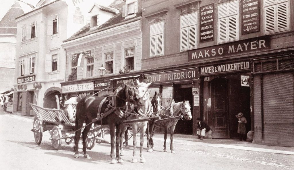 Bakačeva ulica 1903. godine